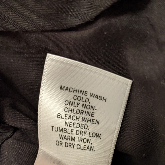 Banana Republic Wide Leg Dress Pants, Dark Brown (size 00 petite, women) - Picture 7 of 7